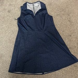 Sabrina and Blue Denium Dress